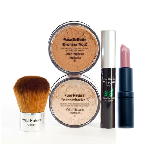 Wild Nature Essentials with Bronzer & Lipstick